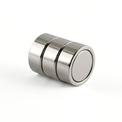 Forme d'aimant de disque Magnéte de néodyme personnalisé Bouclier métallique Mu pour des performances supérieures