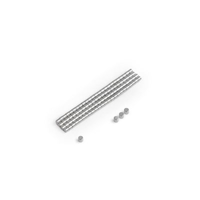 Disque magnétique au néodyme N52 revêtu de nickel 1 mm x 1 mm avec revêtement époxy et tolérance ± 1%