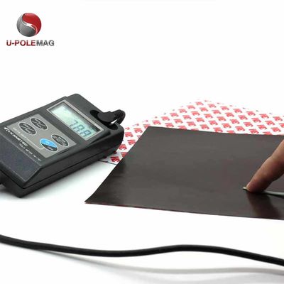 3M autoadhésif flexible feuille magnétique en néodyme A5 Tolérance de taille 1% Tolérance élevée