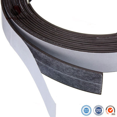 Tape magnétique en caoutchouc autoadhésif pour fixation de bande magnétique flexible personnalisée