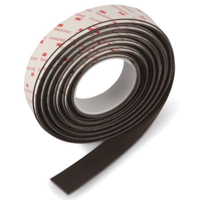 Certifié ISO9001 2008 1m 10x1.5mm ruban adhésif magnétique néodymium flexible et facile