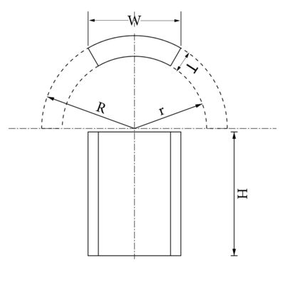 Composé magnétique en néodyme aimant permanent rotor générateur d'alternateur pour lourdes charges
