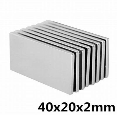 Température maximale de fonctionnement 80°C aimant au néodyme 50x10x5 pour générateur bloc à barres magnétiques