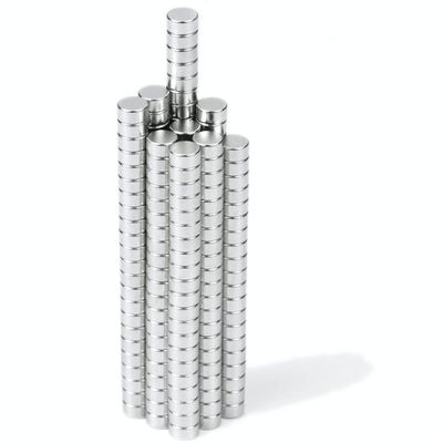 Magnéte en néodyme en forme de petit disque N52 permanent de 4 mmx2 mm pour les applications industrielles