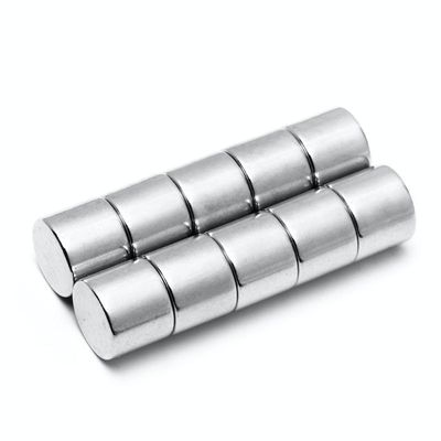 Disque magnétique en néodyme de 12 mm N52 à haute résistance en forme de bloc avec revêtement époxy noir