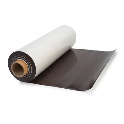 échantillon magnétique isotrope en caoutchouc flexible feuille de carton blanc rouleau à effacer à sec PVC Noir échantillon