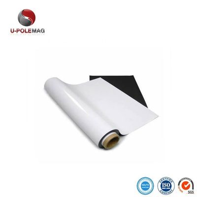 échantillon magnétique isotrope en caoutchouc flexible feuille de carton blanc rouleau à effacer à sec PVC Noir échantillon