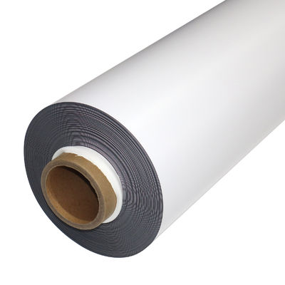 Ruloir magnétique de qualité caoutchouc blanc mat brillant PVC vinyle film magnétique flexible