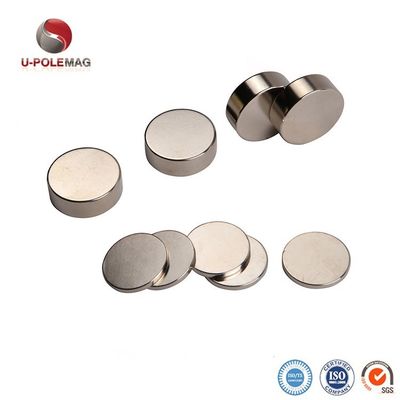 Mini rond magnéte à disque de néodyme D10 N35 N52 revêtement en or pour une efficacité de coupe