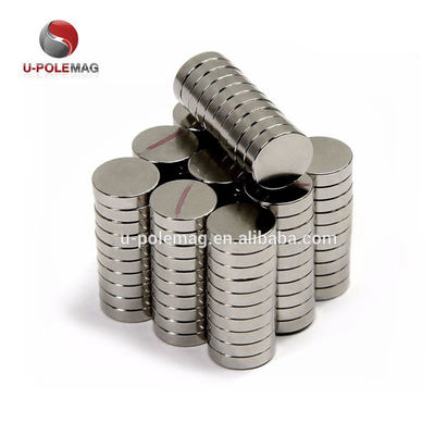 Mini rond magnéte à disque de néodyme D10 N35 N52 revêtement en or pour une efficacité de coupe