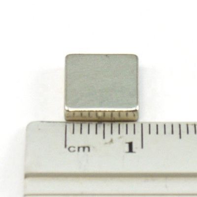 Bloc d'aimants au néodyme permanent de 10 mm pour les aimants à terres rares NdFeB rectangulaires forts