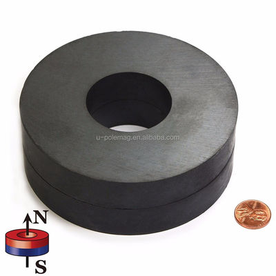 Service de coupe fourni C8 Ferrite Magnet Composite Design pour haut-parleurs
