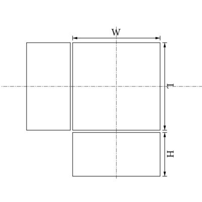 Système ISO9001 2000 N42 aimant au néodyme 100x20x10 pour les aimants de bloc N52 forts