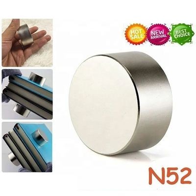 Magnéte à cylindre en néodyme permanent N45 N52 D70x40mm Super fort pour les machines