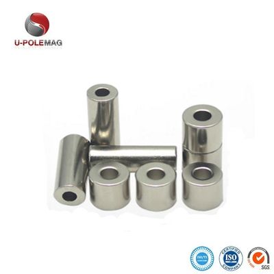 Magnet industriel personnalisé N52 magnéte néodymium cylindre creux pour les applications