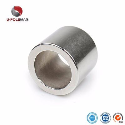 Magnet industriel personnalisé N52 magnéte néodymium cylindre creux pour les applications