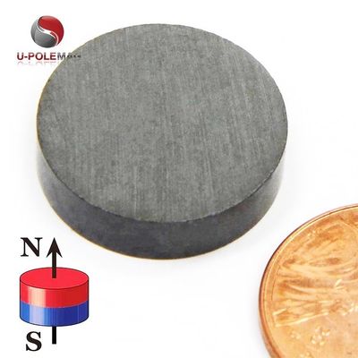 Y30 aimant ferrite en céramique à disque solide rond à température de fonctionnement maximale de 1 à 40 °C à 250 °C