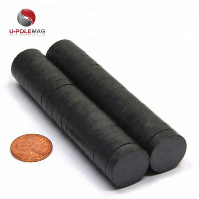 Y30 aimant ferrite en céramique à disque solide rond à température de fonctionnement maximale de 1 à 40 °C à 250 °C