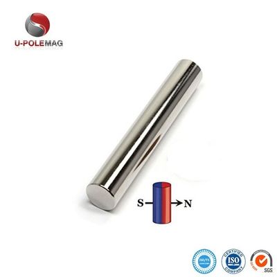 12000 Gauss Bar cylindrique magnétique au néodyme Durable et durable pour les capteurs
