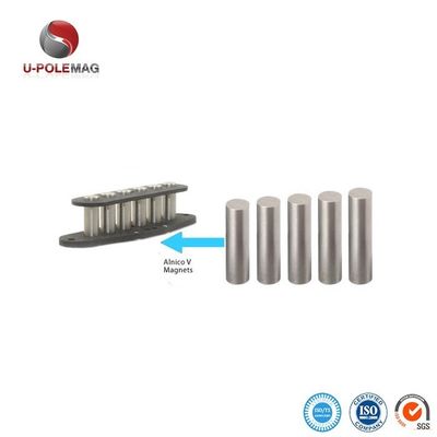 Magnet à barres de néodyme AlNiCo coulé sur mesure pour le pick-up de guitare