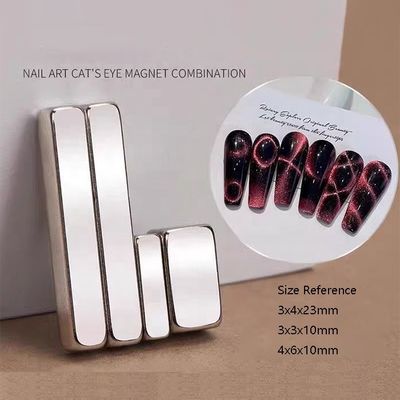 Créez des ongles à l'œil de chat uniques avec le kit de l' aimant à barres de néodyme sur mesure