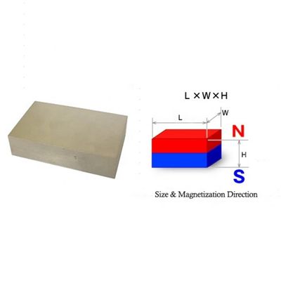 Magnet samarium-cobalt personnalisé à haute température jusqu'à 350 °C avec tolérance ±1 mm