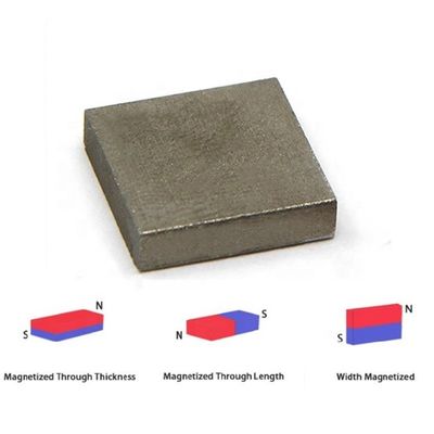 Magnet samarium-cobalt personnalisé à haute température jusqu'à 350 °C avec tolérance ±1 mm